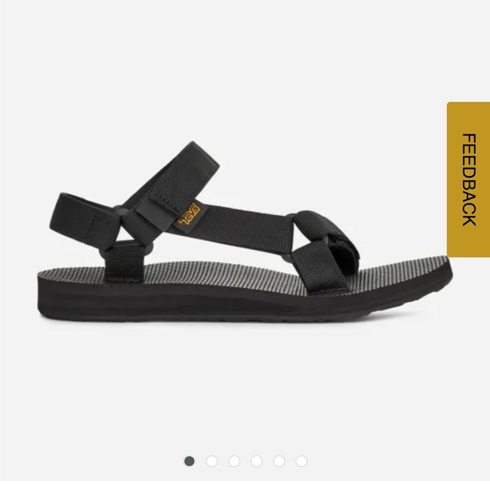 Black Women’s Teva NEW with Box